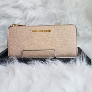 Michael Kors pebbled leather wallet